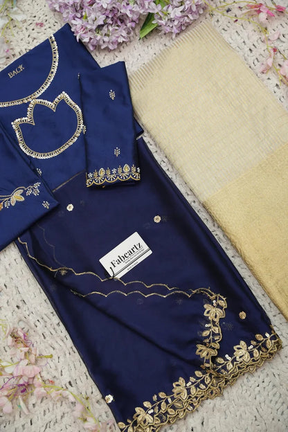 దక్షిణ భారత పండుగ సాంప్రదాయ హాఫ్ చీర (ఛవి) 