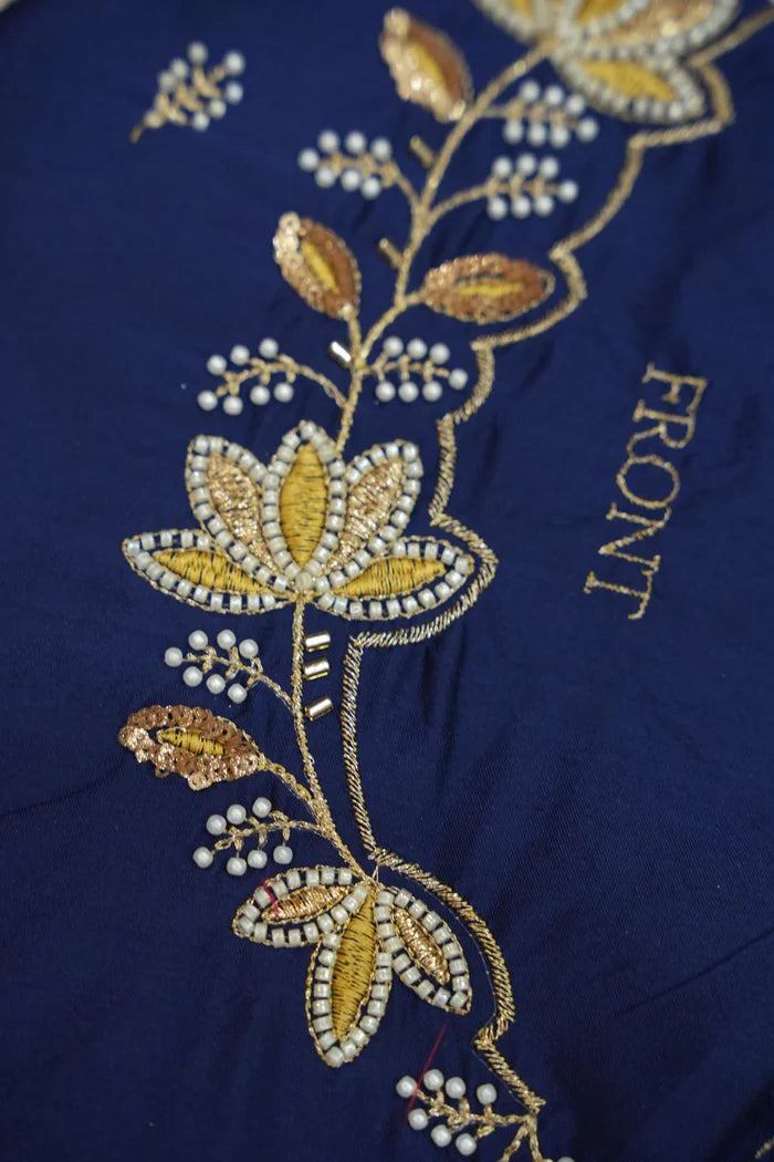 దక్షిణ భారత పండుగ సాంప్రదాయ హాఫ్ చీర (ఛవి) 