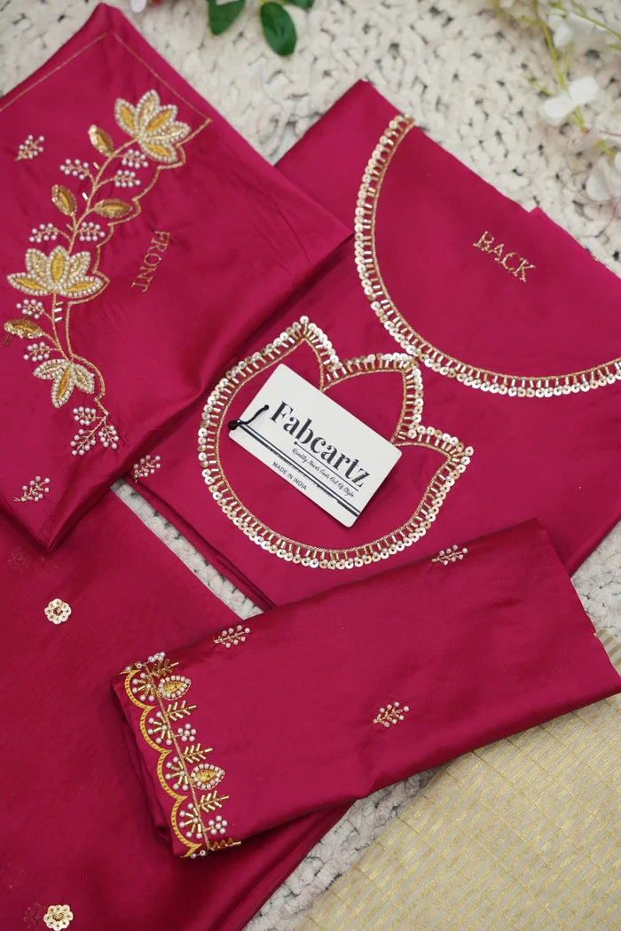 దక్షిణ భారత పండుగ సాంప్రదాయ హాఫ్ చీర (ఛవి) 