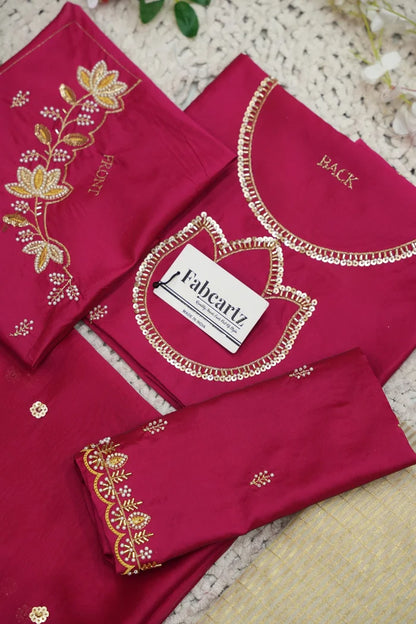 దక్షిణ భారత పండుగ సాంప్రదాయ హాఫ్ చీర (ఛవి) 