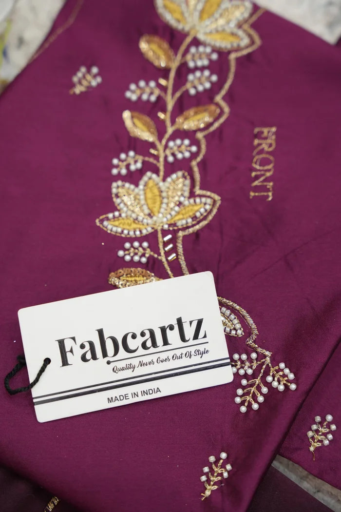 దక్షిణ భారత పండుగ సాంప్రదాయ హాఫ్ చీర (ఛవి) 