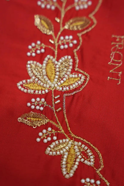 దక్షిణ భారత పండుగ సాంప్రదాయ హాఫ్ చీర (ఛవి) 