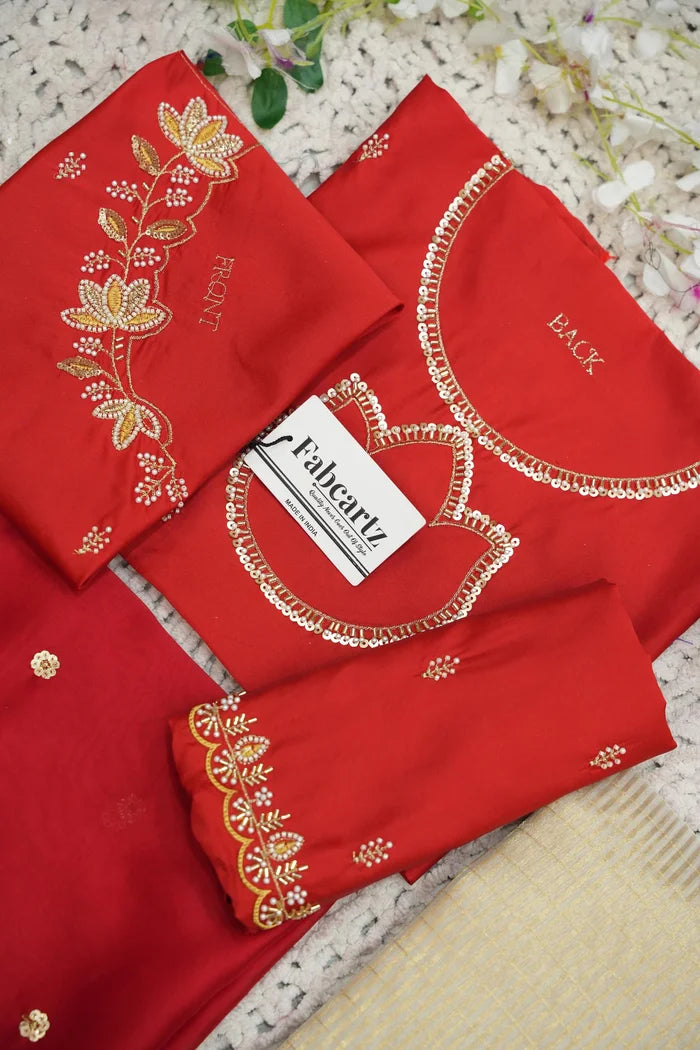 దక్షిణ భారత పండుగ సాంప్రదాయ హాఫ్ చీర (ఛవి) 