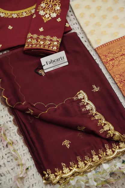 దక్షిణ భారత పండుగ సాంప్రదాయ హాఫ్ చీర (ఛవి) 