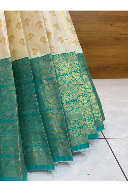 దక్షిణ భారత పండుగ సాంప్రదాయ హాఫ్ చీర (ఛవి) 