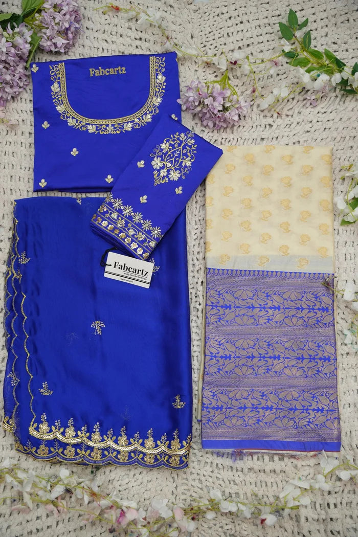 దక్షిణ భారత పండుగ సాంప్రదాయ హాఫ్ చీర (ఛవి) 