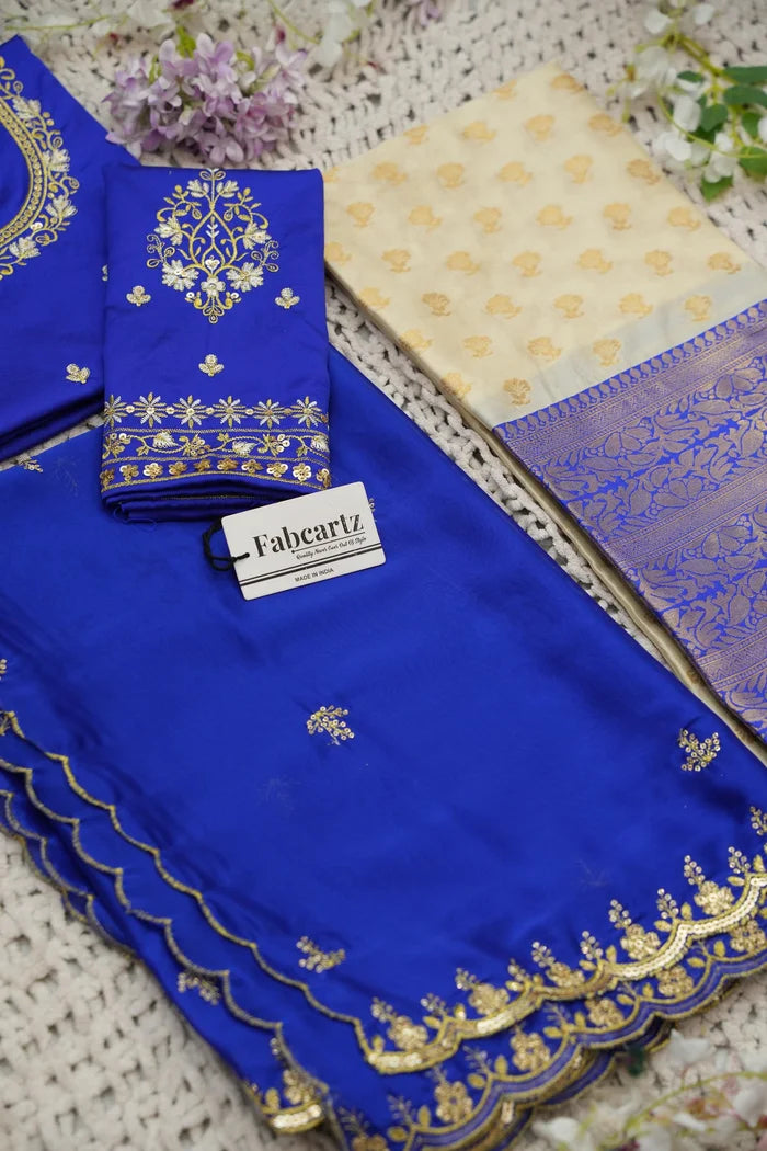 దక్షిణ భారత పండుగ సాంప్రదాయ హాఫ్ చీర (ఛవి) 