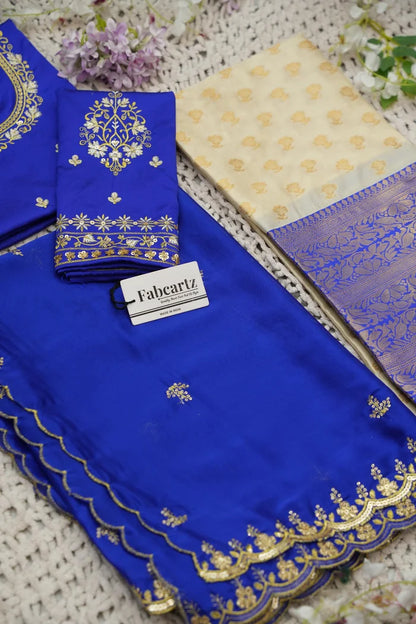 దక్షిణ భారత పండుగ సాంప్రదాయ హాఫ్ చీర (ఛవి) 