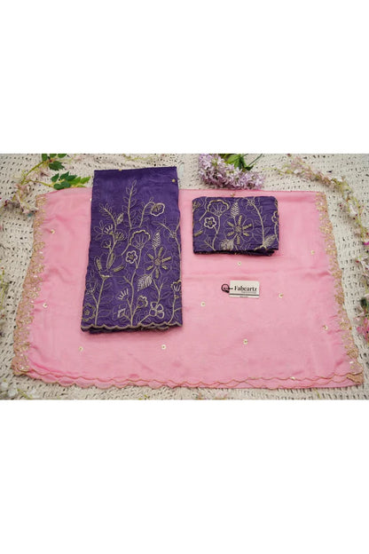 దక్షిణ భారత పండుగ సాంప్రదాయ హాఫ్ చీర (ఛవి) 