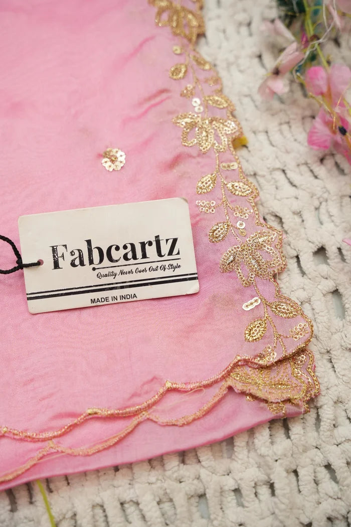 దక్షిణ భారత పండుగ సాంప్రదాయ హాఫ్ చీర (ఛవి) 