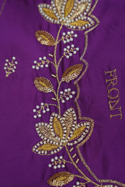 దక్షిణ భారత పండుగ సాంప్రదాయ హాఫ్ చీర (ఛవి) 