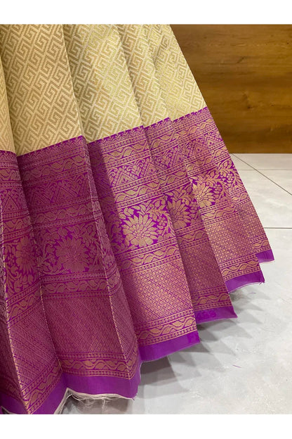 దక్షిణ భారత పండుగ సాంప్రదాయ హాఫ్ చీర (ఛవి) 