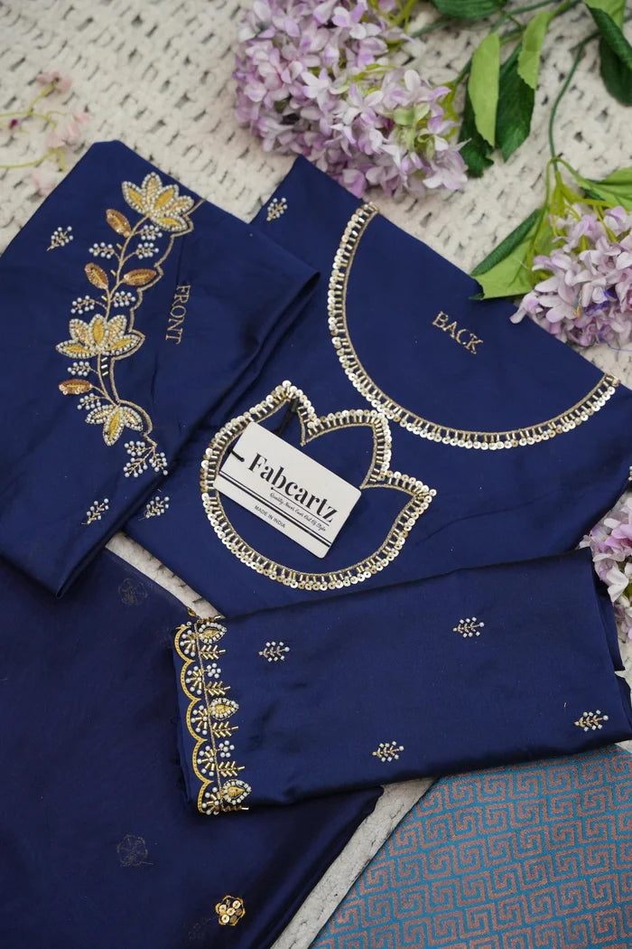 దక్షిణ భారత పండుగ సాంప్రదాయ హాఫ్ చీర (ఛవి) 