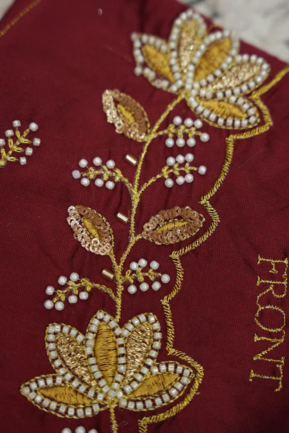 దక్షిణ భారత పండుగ సాంప్రదాయ హాఫ్ చీర (ఛవి) 