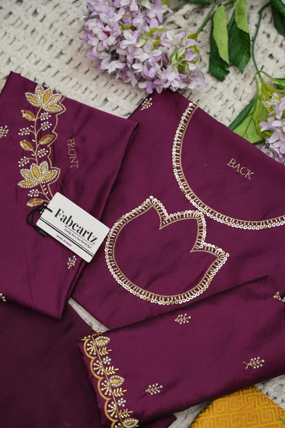 దక్షిణ భారత పండుగ సాంప్రదాయ హాఫ్ చీర (ఛవి) 