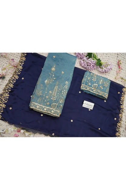 దక్షిణ భారత పండుగ సాంప్రదాయ హాఫ్ చీర (ఛవి) 