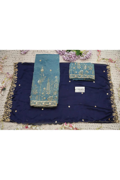 దక్షిణ భారత పండుగ సాంప్రదాయ హాఫ్ చీర (ఛవి) 