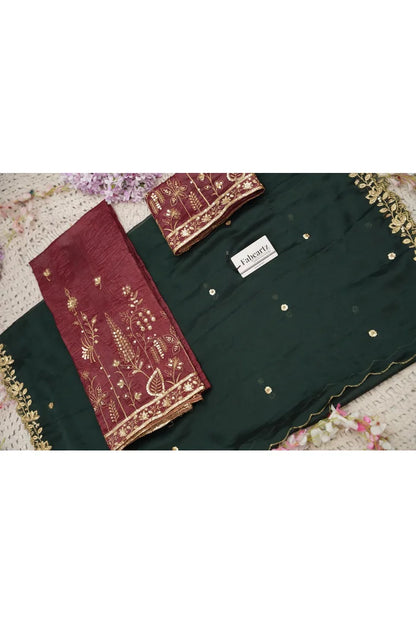 దక్షిణ భారత పండుగ సాంప్రదాయ హాఫ్ చీర (ఛవి) 