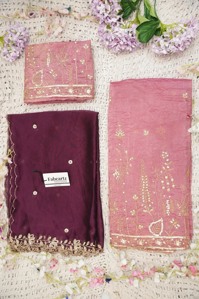 దక్షిణ భారత పండుగ సాంప్రదాయ హాఫ్ చీర (ఛవి) 