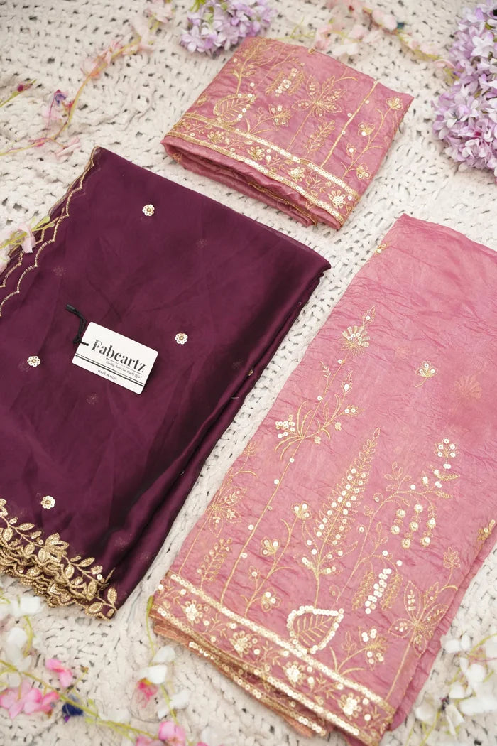 దక్షిణ భారత పండుగ సాంప్రదాయ హాఫ్ చీర (ఛవి) 