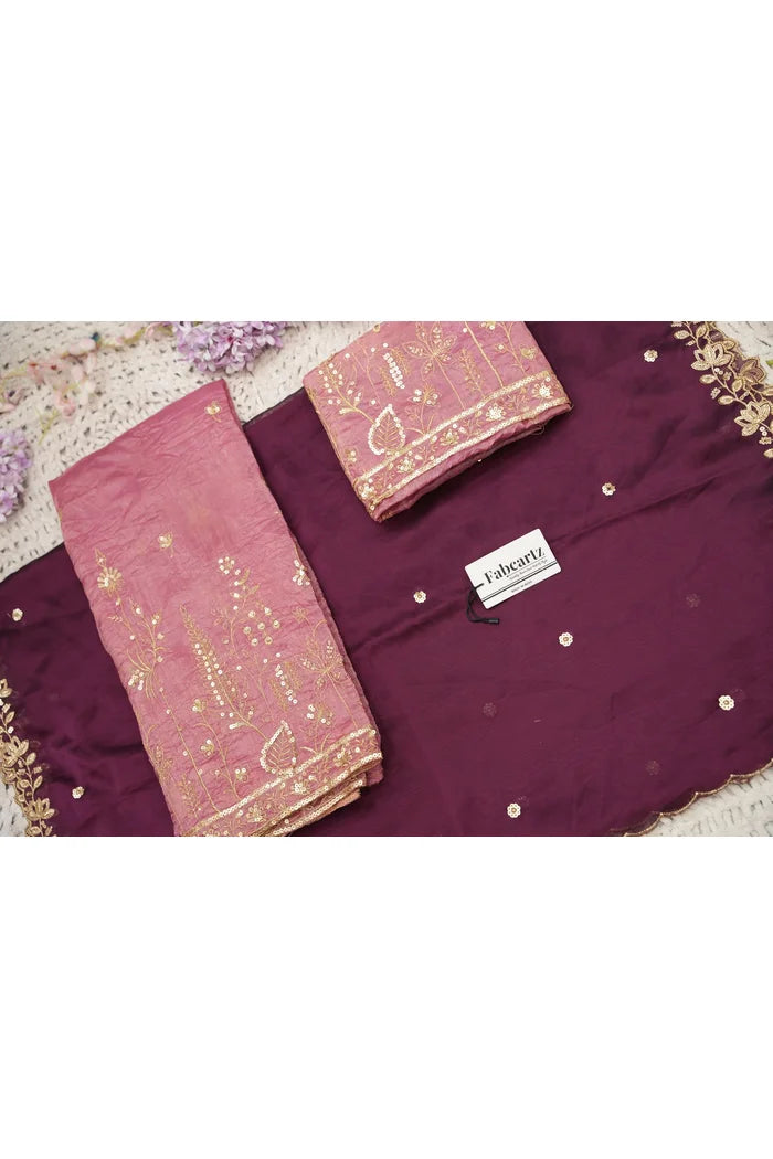 దక్షిణ భారత పండుగ సాంప్రదాయ హాఫ్ చీర (ఛవి) 