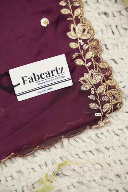 దక్షిణ భారత పండుగ సాంప్రదాయ హాఫ్ చీర (ఛవి) 