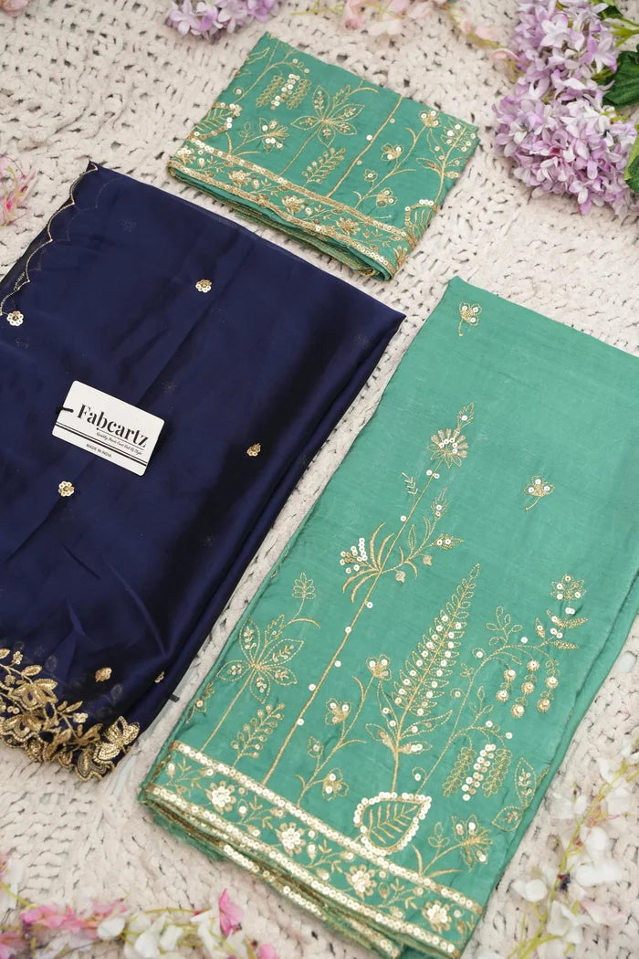 దక్షిణ భారత పండుగ సాంప్రదాయ హాఫ్ చీర (ఛవి) 