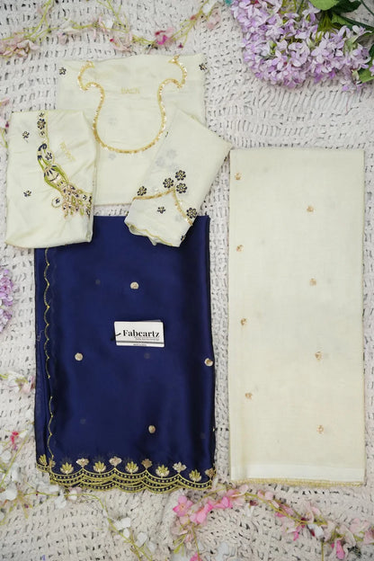 దక్షిణ భారత పండుగ సాంప్రదాయ హాఫ్ చీర (ఛవి) 