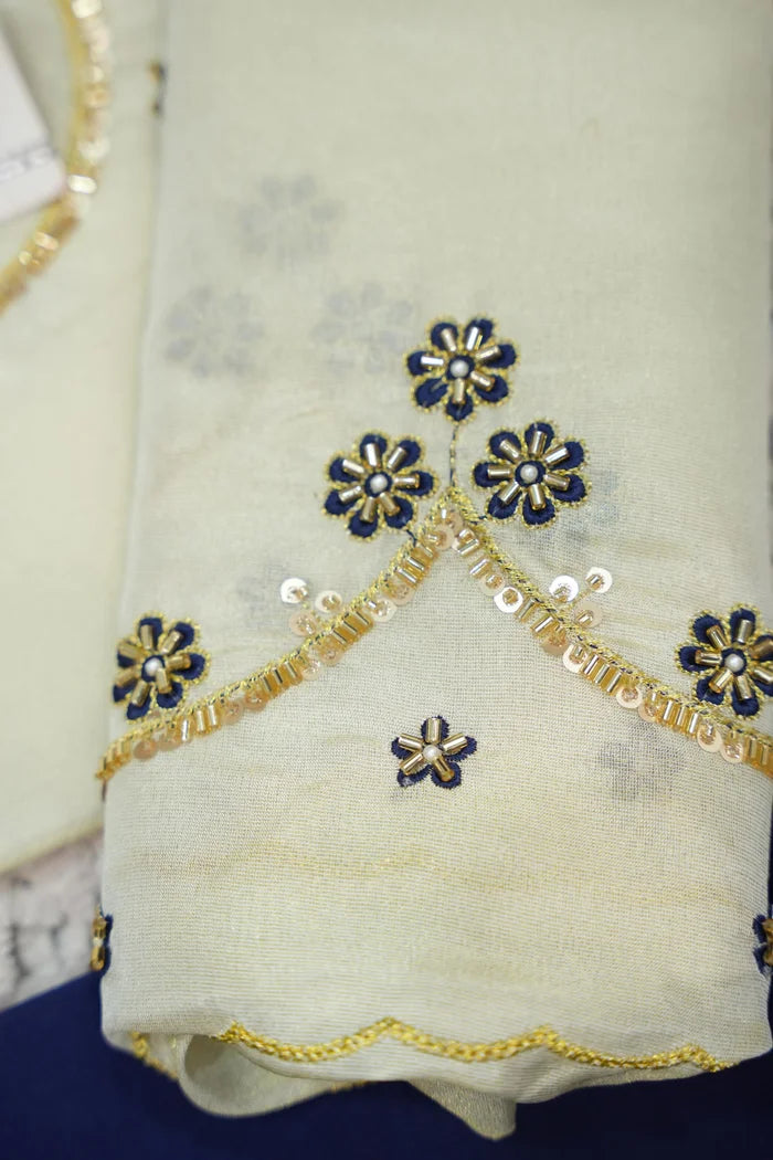 దక్షిణ భారత పండుగ సాంప్రదాయ హాఫ్ చీర (ఛవి) 