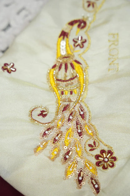 దక్షిణ భారత పండుగ సాంప్రదాయ హాఫ్ చీర (ఛవి) 