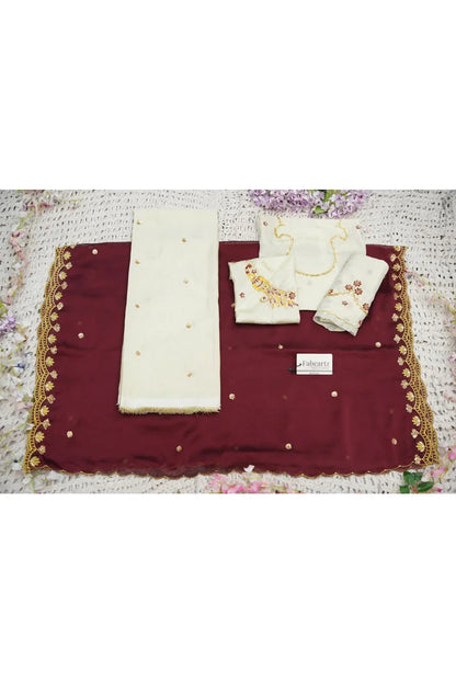 దక్షిణ భారత పండుగ సాంప్రదాయ హాఫ్ చీర (ఛవి) 