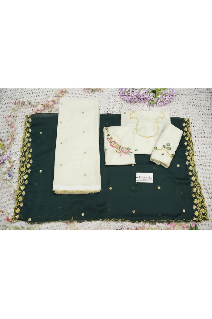 దక్షిణ భారత పండుగ సాంప్రదాయ హాఫ్ చీర (ఛవి) 