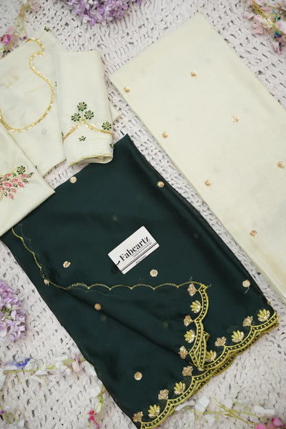 దక్షిణ భారత పండుగ సాంప్రదాయ హాఫ్ చీర (ఛవి) 