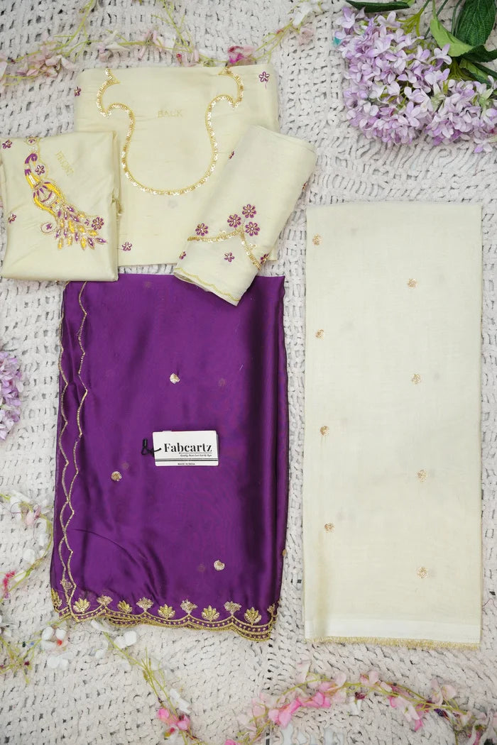 దక్షిణ భారత పండుగ సాంప్రదాయ హాఫ్ చీర (ఛవి) 