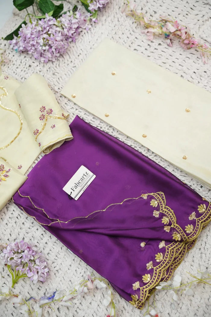 దక్షిణ భారత పండుగ సాంప్రదాయ హాఫ్ చీర (ఛవి) 