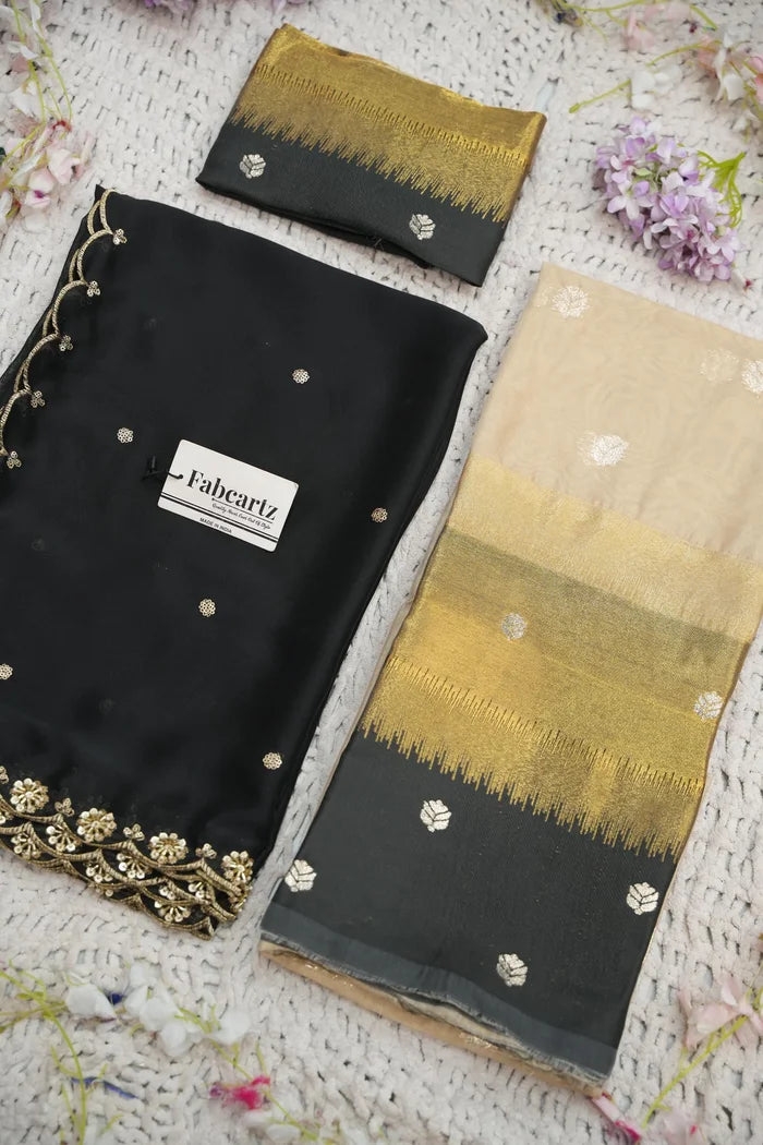 Beautiful South Indian Style Half Saree with Blouse and Dupatta for Women | Dharani (Copy)
