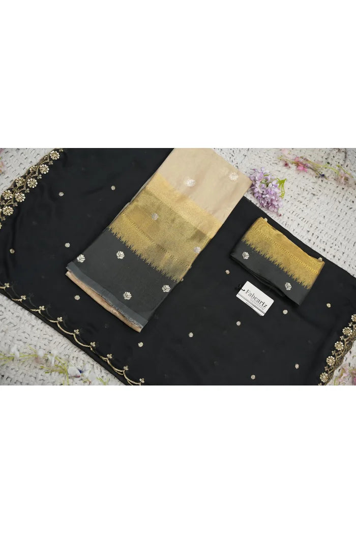 దక్షిణ భారత పండుగ సాంప్రదాయ హాఫ్ చీర (ఛవి) 