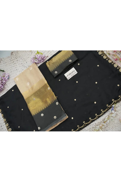 దక్షిణ భారత పండుగ సాంప్రదాయ హాఫ్ చీర (ఛవి) 