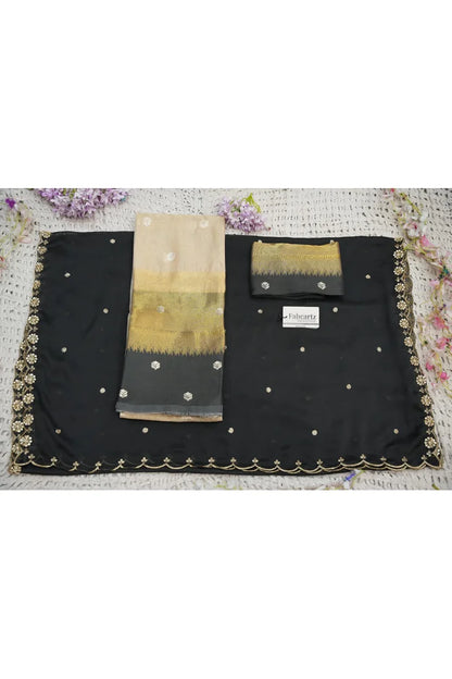 దక్షిణ భారత పండుగ సాంప్రదాయ హాఫ్ చీర (ఛవి) 