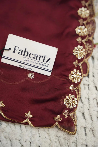 Beautiful South Indian Style Half Saree with Blouse and Dupatta for Women | Dharani (Copy)