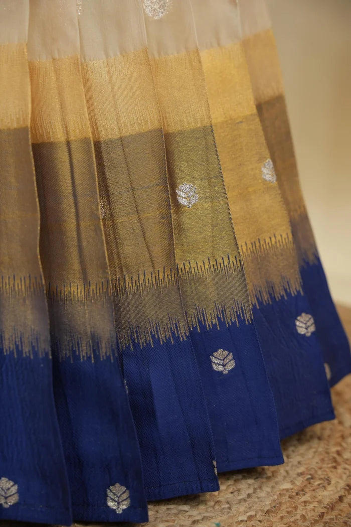 Beautiful South Indian Style Half Saree with Blouse and Dupatta for Women | Dharani (Copy)