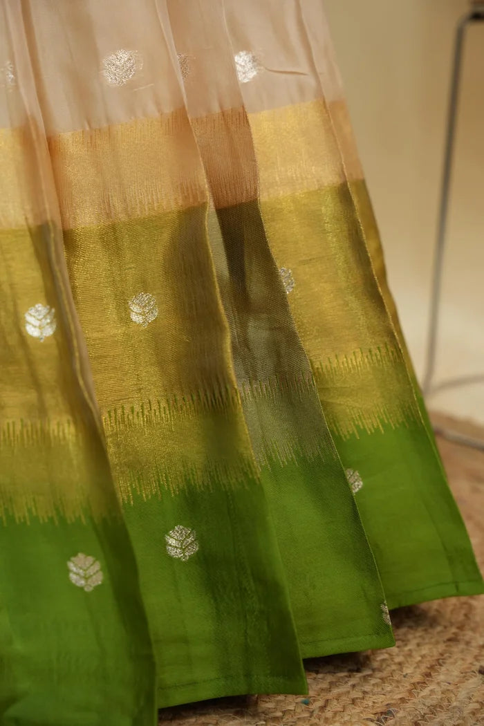 Beautiful South Indian Style Half Saree with Blouse and Dupatta for Women | Dharani (Copy)