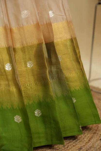 Beautiful South Indian Style Half Saree with Blouse and Dupatta for Women | Dharani (Copy)