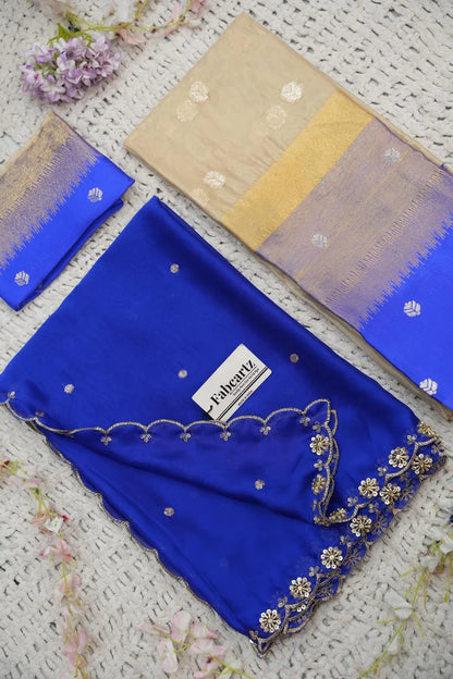 Beautiful South Indian Style Half Saree with Blouse and Dupatta for Women | Dharani (Copy)