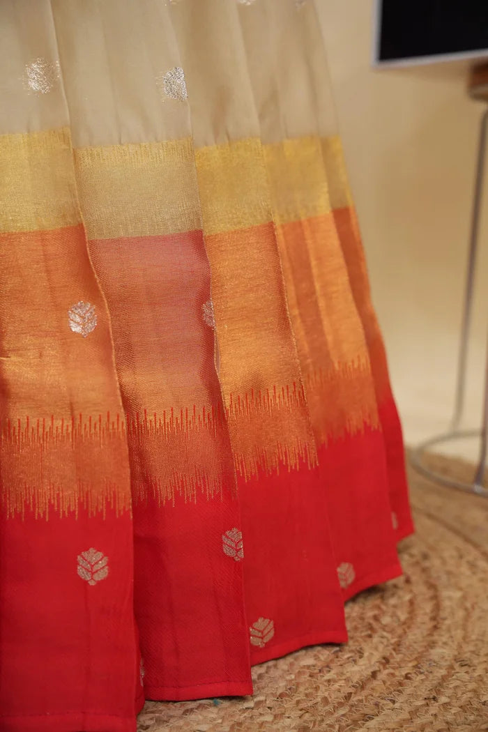Beautiful South Indian Style Half Saree with Blouse and Dupatta for Women | Dharani (Copy)