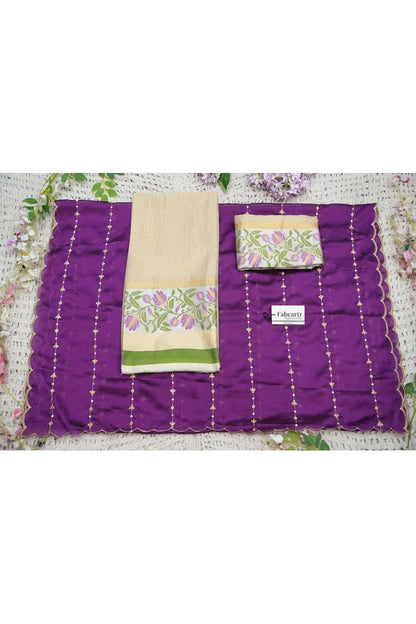 Beautiful South Indian Style Half Saree with Blouse and Dupatta for Women | Ginger