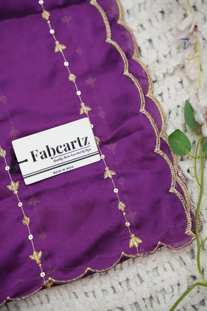 Beautiful South Indian Style Half Saree with Blouse and Dupatta for Women | Ginger