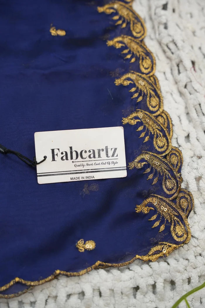 Beautiful South Indian Style Printed Half Saree with Printed Blouse and Dupatta for Women | Radhekrishna KV