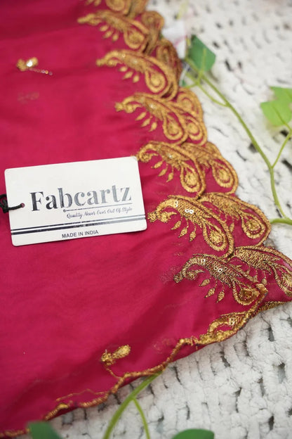 Beautiful South Indian Style Printed Half Saree with Printed Blouse and Dupatta for Women | Radhekrishna KV
