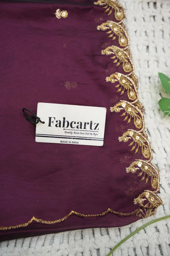 Beautiful South Indian Style Printed Half Saree with Printed Blouse and Dupatta for Women | Radhekrishna KV